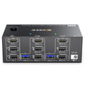 KC-KVM203DH 8K 30Hz USB 3.0 DP+DP+HDMI Triple Monitor KVM Switch