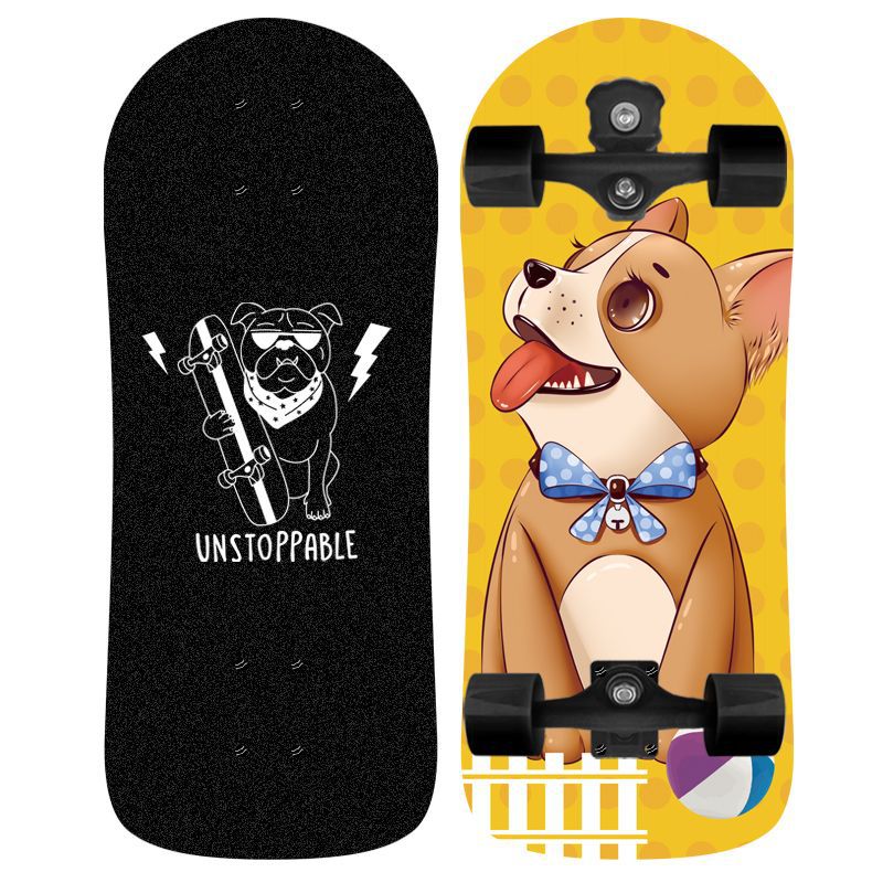 Kids' Cartoon-Themed Skateboard