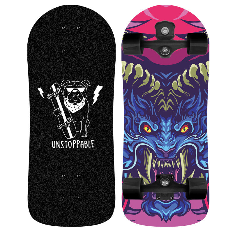 Kids' Cartoon-Themed Skateboard