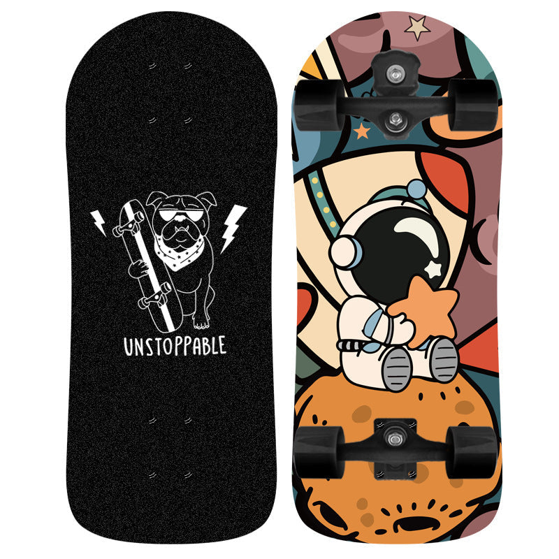 Kids' Cartoon-Themed Skateboard