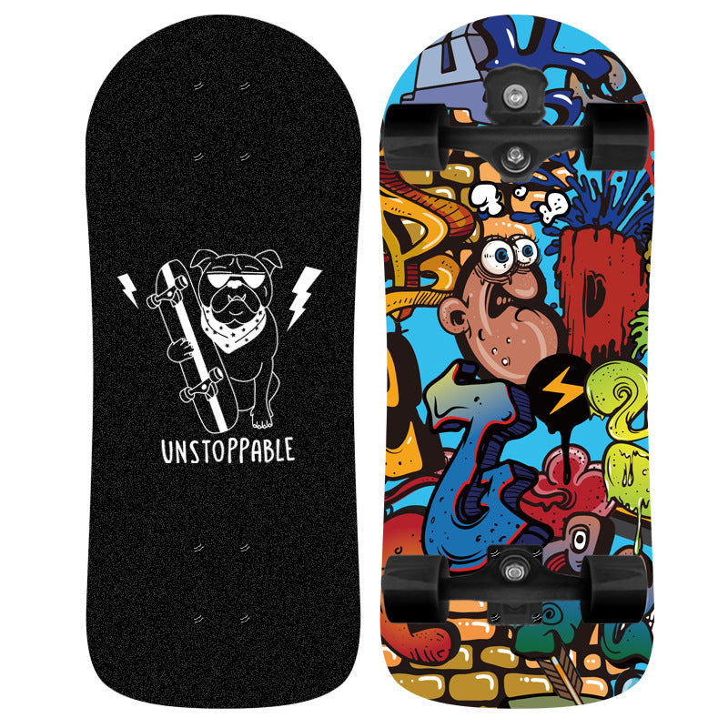 Kids' Cartoon-Themed Skateboard
