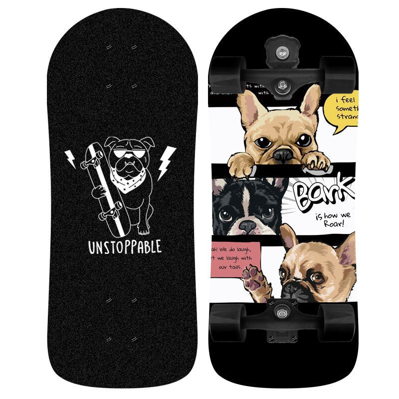 Kids' Cartoon-Themed Skateboard