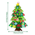 Kids' DIY Felt Christmas Tree Craft Set