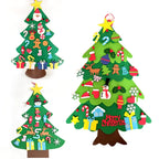 Kids' DIY Felt Christmas Tree Craft Set