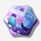 Kids' Folding Umbrella with Dinosaur Design