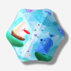 Kids' Folding Umbrella with Dinosaur Design