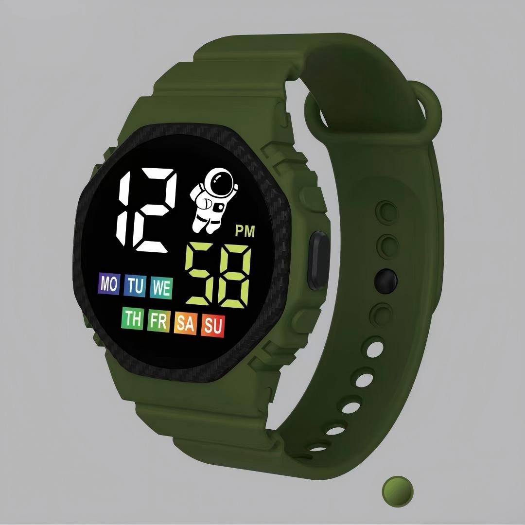 Kids' LED Luminous Digital Sports Watch