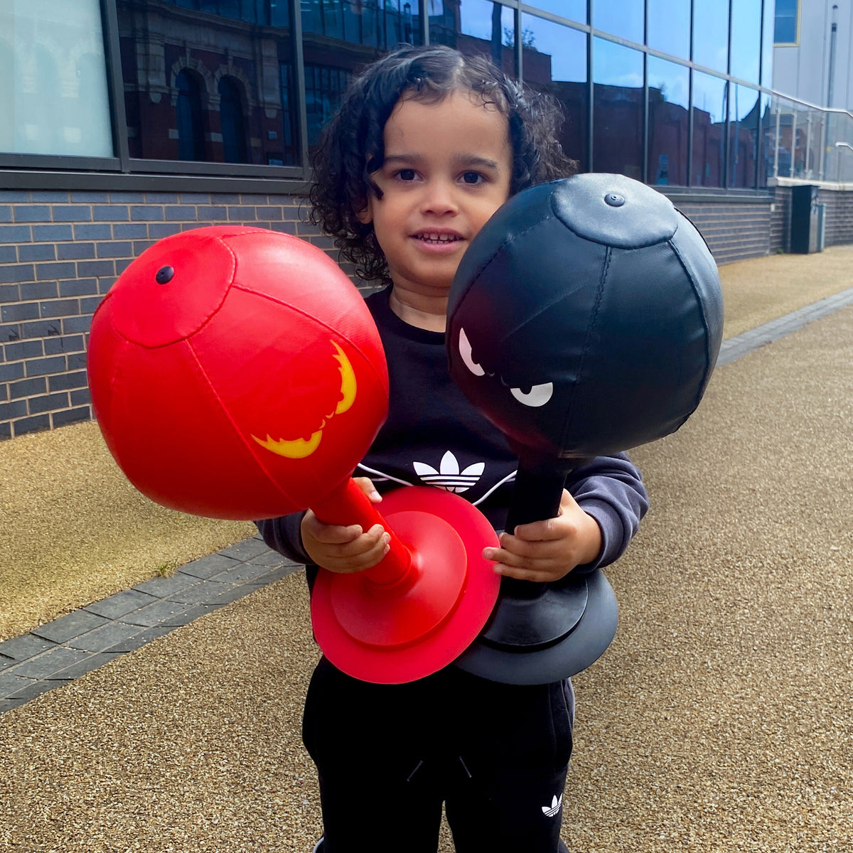 Kids Punching Bag, Suction Base, Soft Surface – Screen-Free Active Play