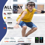 Boneroshop | Kids smartwatch with GPS, fitness tracking, and health functions – Viona