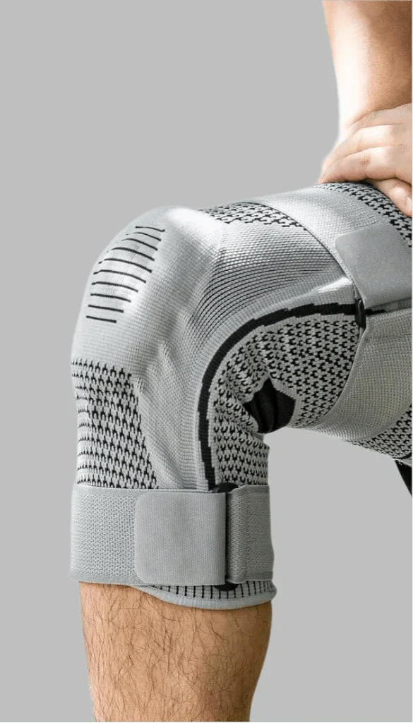 Knee Support with Silicone Core for Stability & Pain Relief