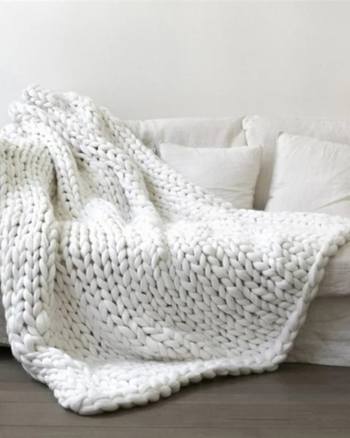 Knitted Asymmetrical Women's Jumper