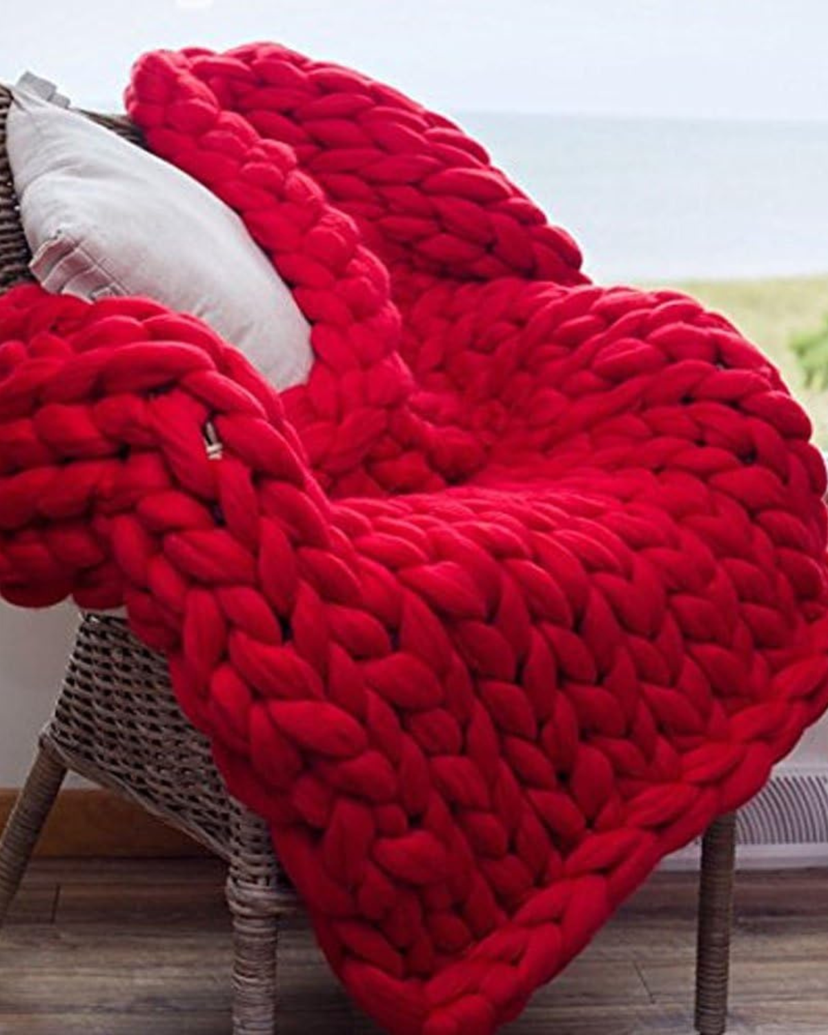 Knitted Asymmetrical Women's Jumper