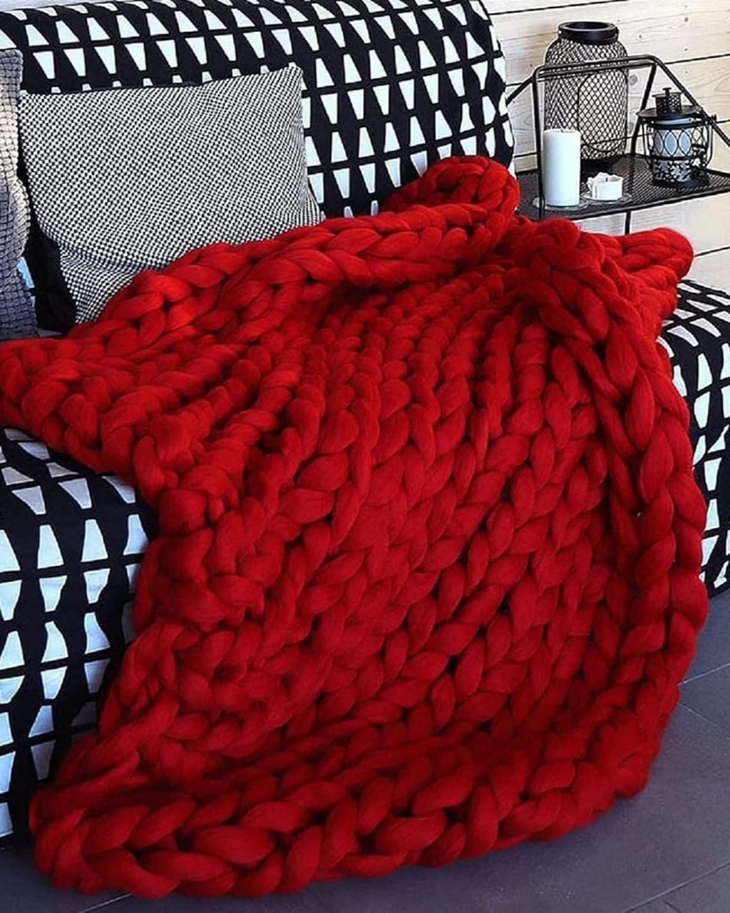 Knitted Asymmetrical Women's Jumper