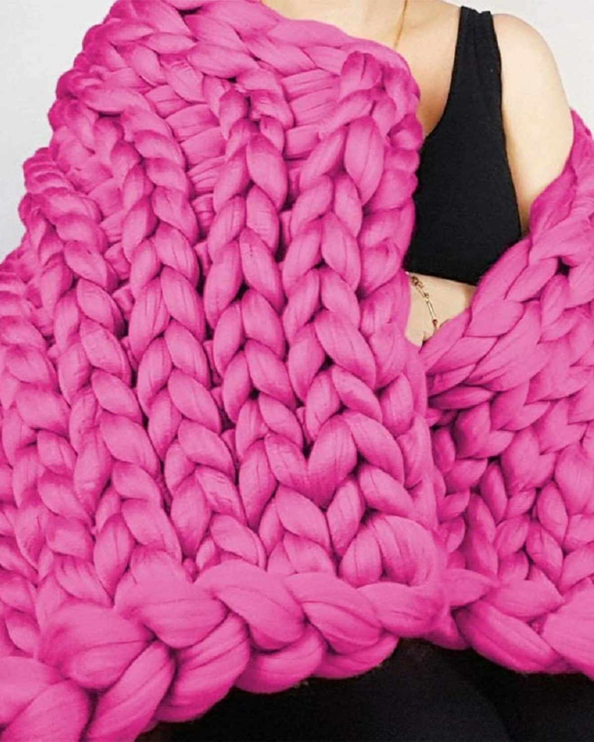 Knitted Asymmetrical Women's Jumper