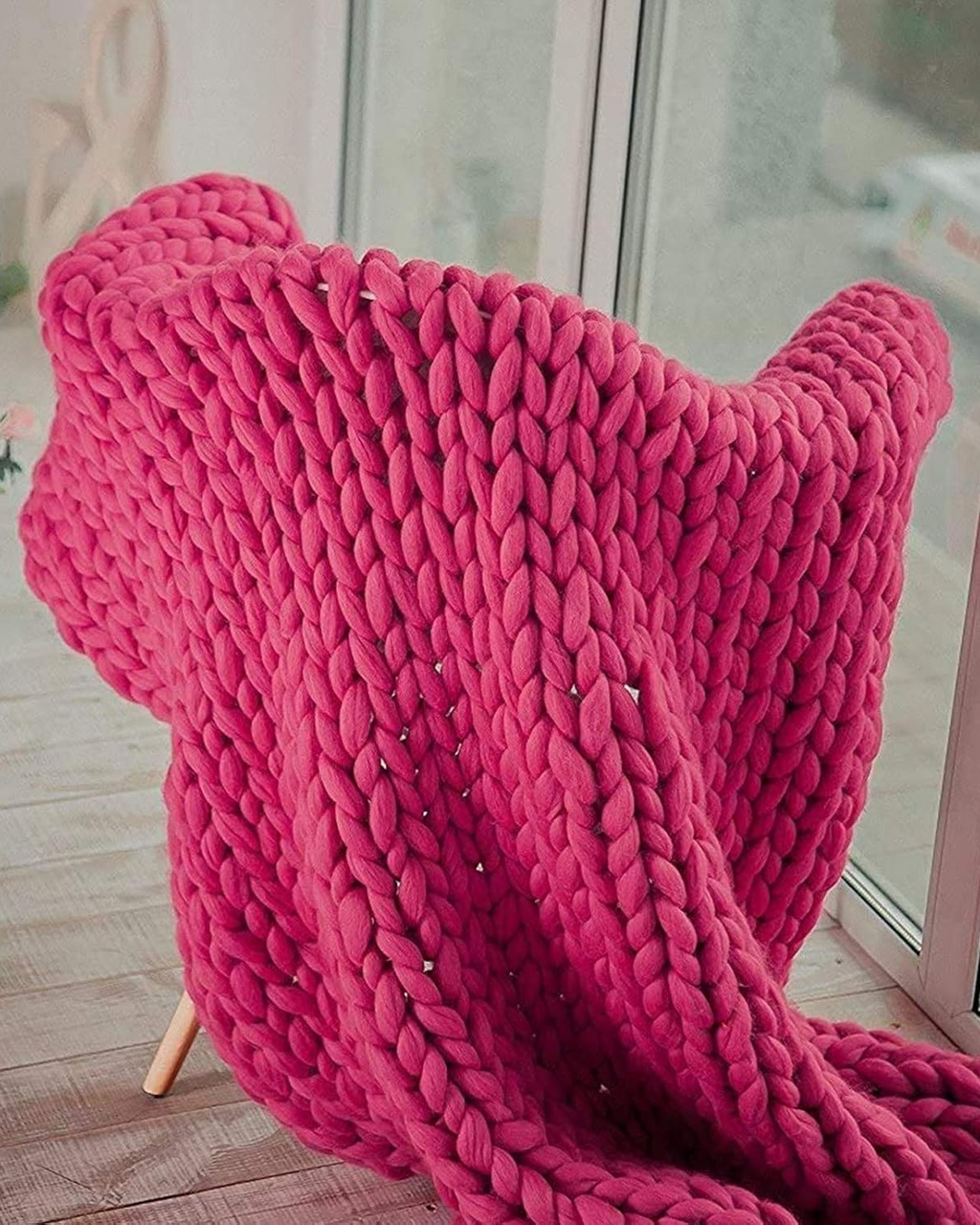 Knitted Asymmetrical Women's Jumper