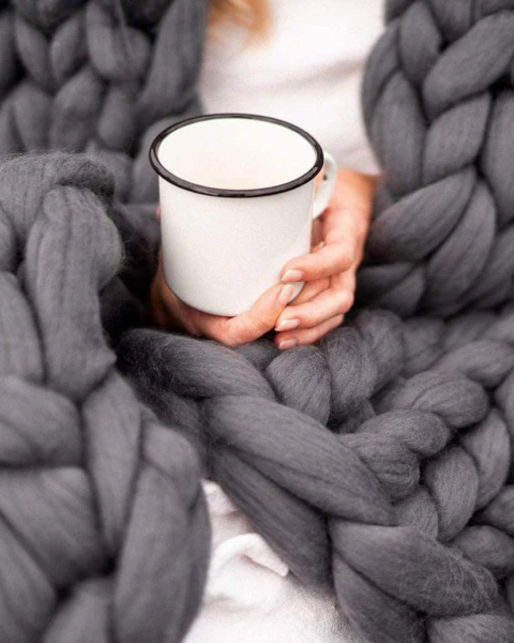 Knitted Asymmetrical Women's Jumper