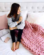 Knitted Asymmetrical Women's Jumper