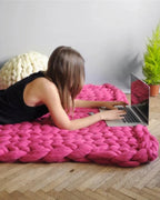 Knitted Asymmetrical Women's Jumper