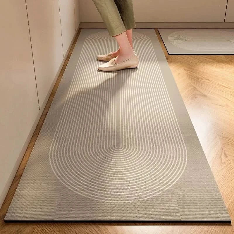 Koriva | Minimalist Non-Slip Kitchen Mat with Comfortable Cushioned Support