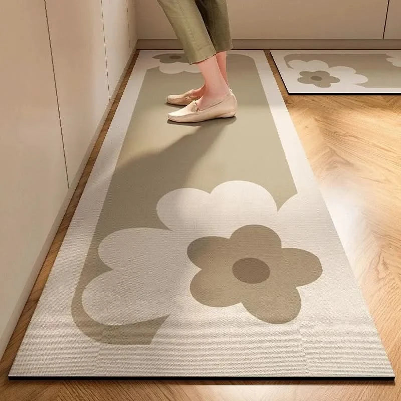 Koriva | Minimalist Non-Slip Kitchen Mat with Comfortable Cushioned Support