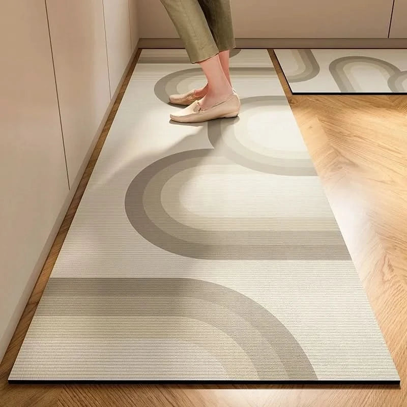 Koriva | Minimalist Non-Slip Kitchen Mat with Comfortable Cushioned Support