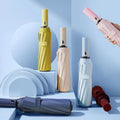 Ladies' Automatic Wind-Resistant Folding Umbrella