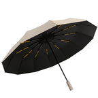 Ladies' Automatic Wind-Resistant Folding Umbrella