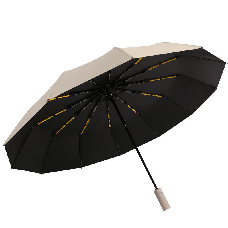 Ladies' Automatic Wind-Resistant Folding Umbrella