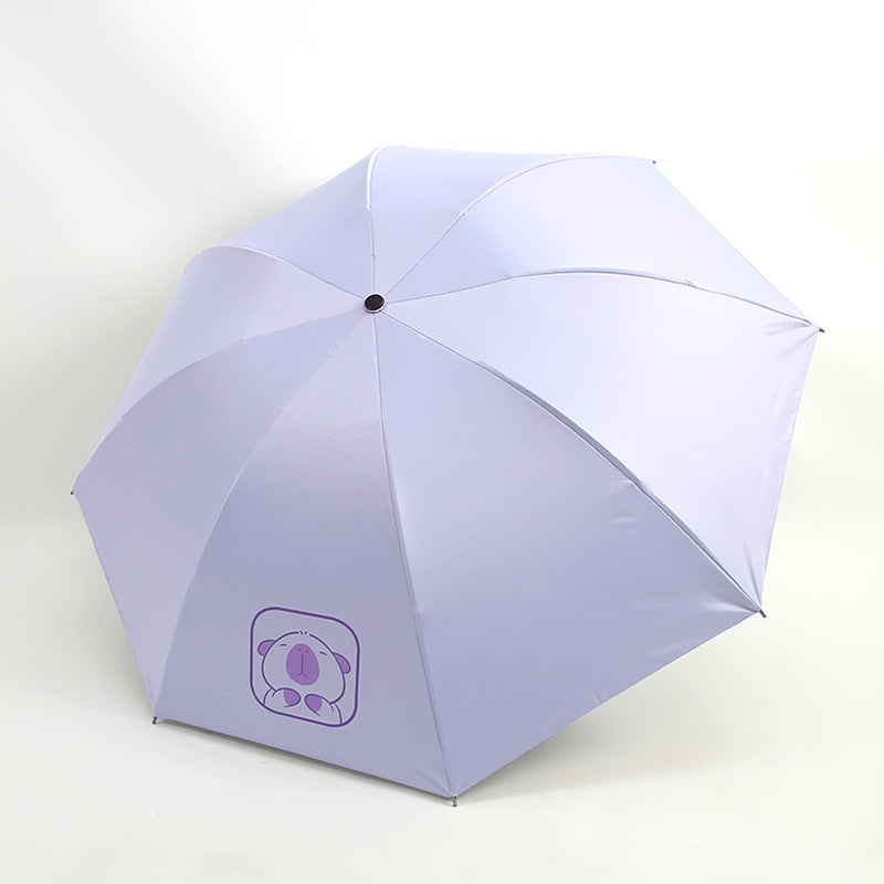 Ladies' Child-Friendly Umbrella with Playful Design