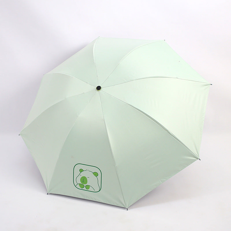 Ladies' Child-Friendly Umbrella with Playful Design