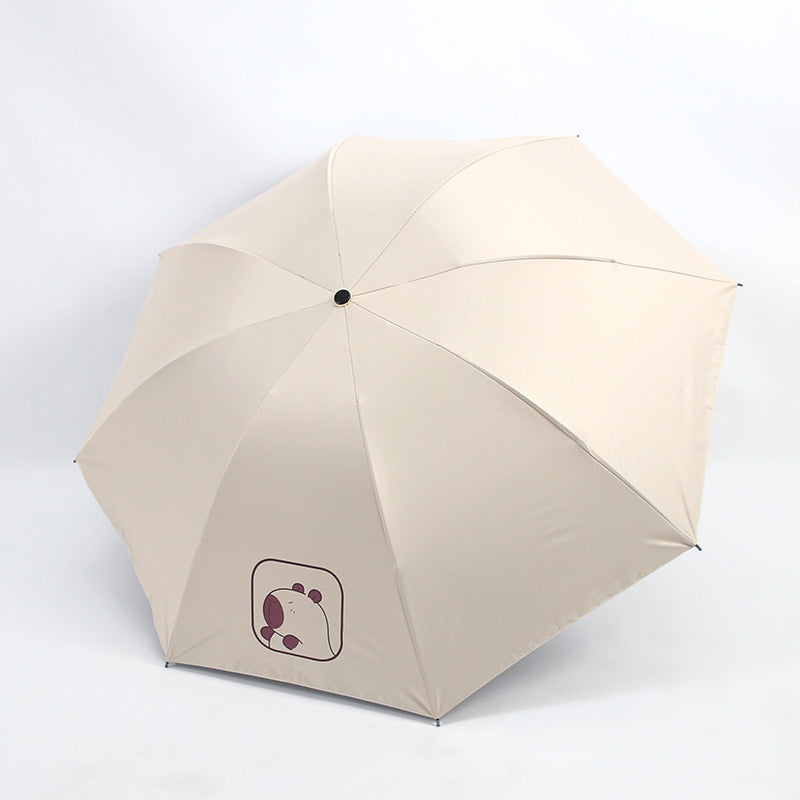 Ladies' Child-Friendly Umbrella with Playful Design