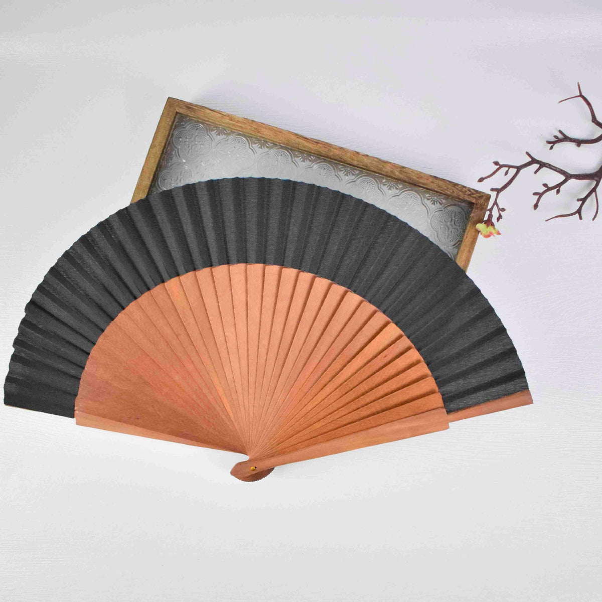 Ladies' Elegant Hand Fan – Eco-Friendly Paper