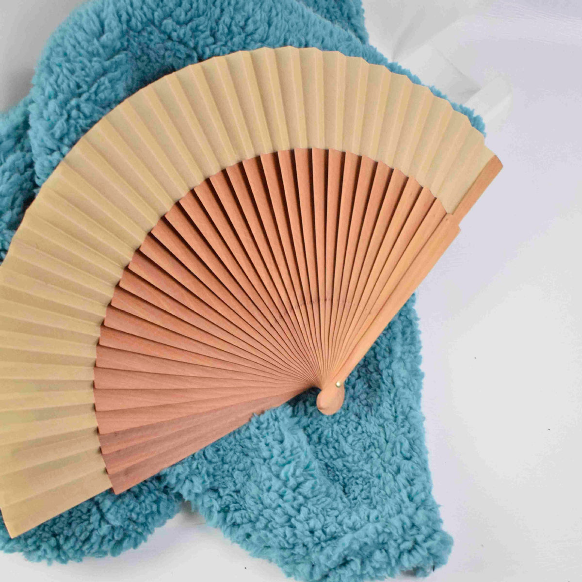 Ladies' Elegant Hand Fan – Eco-Friendly Paper