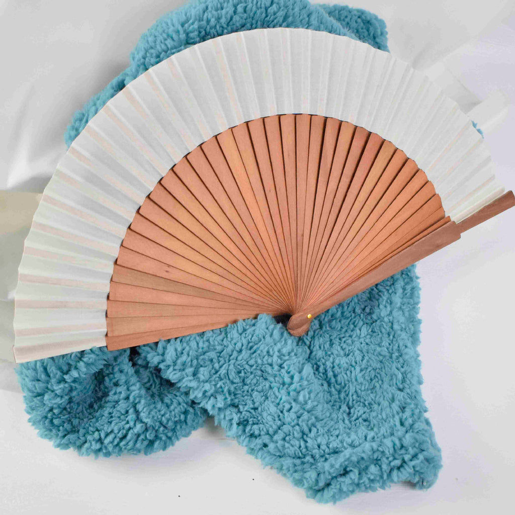 Ladies' Elegant Hand Fan – Eco-Friendly Paper
