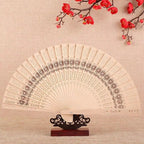 Ladies' Fine Fan with Artistically Pierced Paper