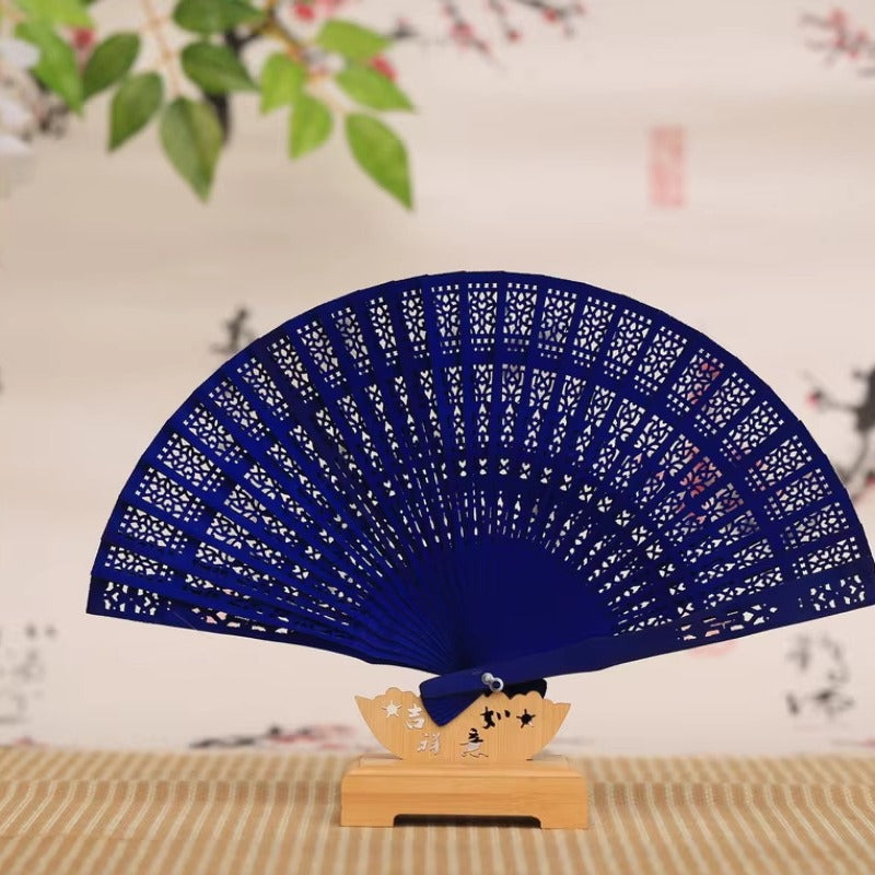 Ladies' Fine Fan with Artistically Pierced Paper