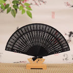 Ladies' Fine Fan with Artistically Pierced Paper