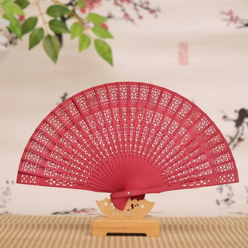 Ladies' Fine Fan with Artistically Pierced Paper