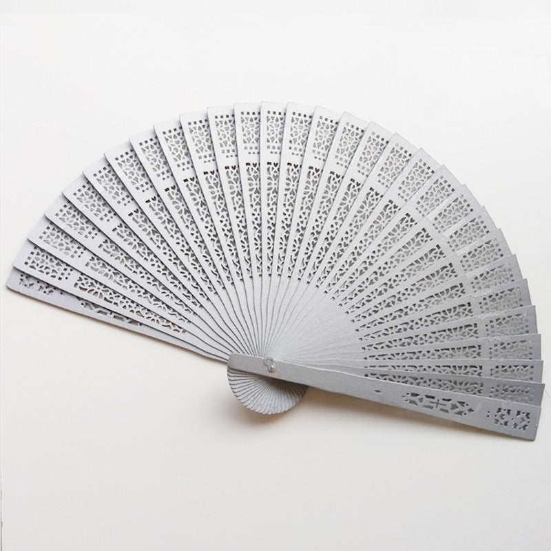 Ladies' Fine Fan with Artistically Pierced Paper