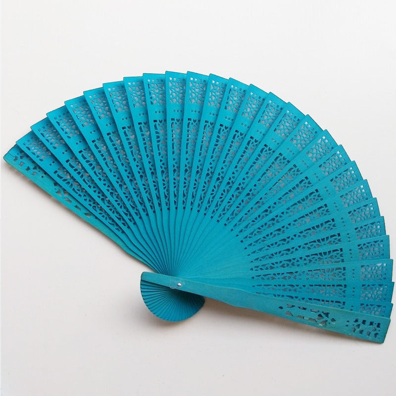 Ladies' Fine Fan with Artistically Pierced Paper