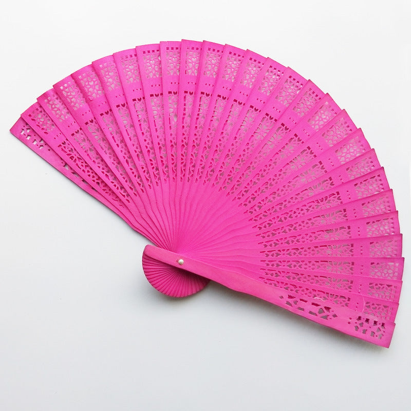 Ladies' Fine Fan with Artistically Pierced Paper