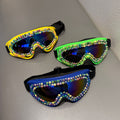 Ladies' Ski Goggles with Sparkling Crystal Frame