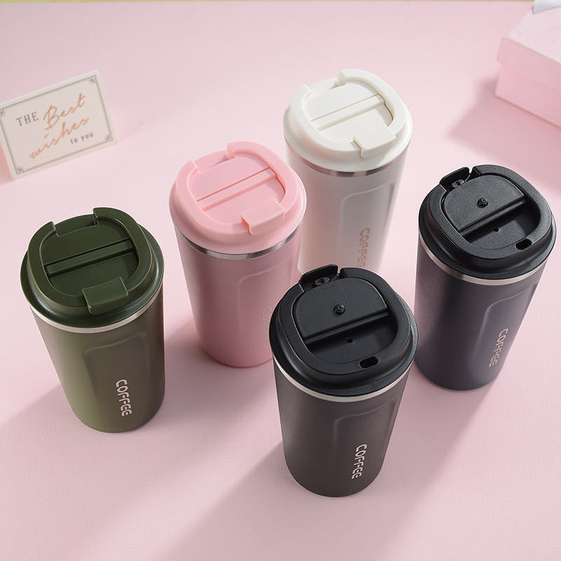 Ladies' Stylish Double-Walled Insulated Coffee Cup