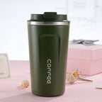 Ladies' Stylish Double-Walled Insulated Coffee Cup