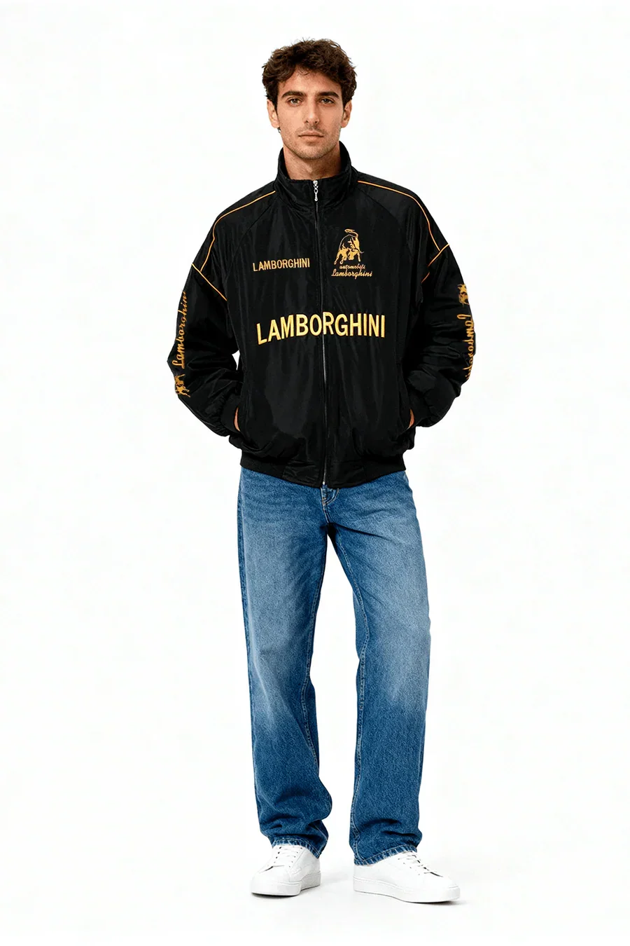 Lamborghini Vintage Racing Jacket – Unisex – Retro
