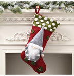 Lambswool Three-Dimensional Christmas Stocking