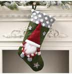 Lambswool Three-Dimensional Christmas Stocking