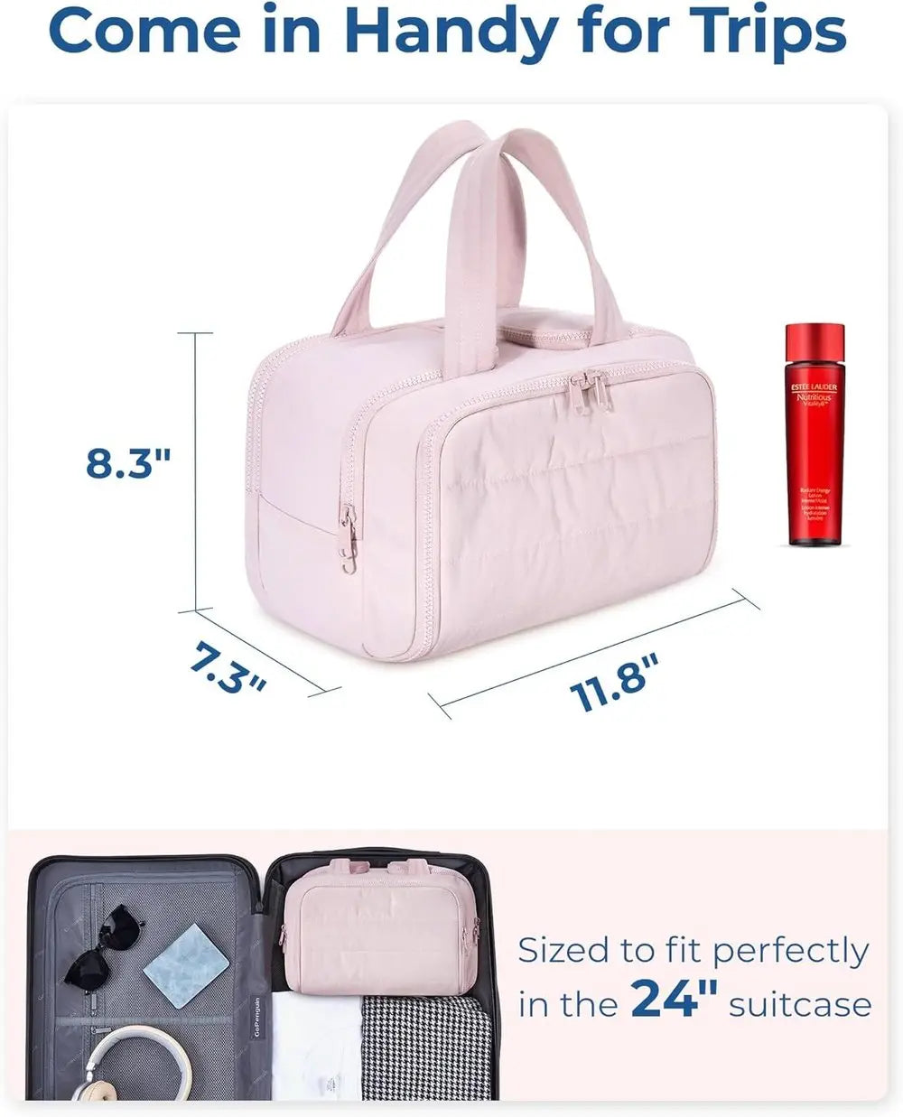 Large Capacity Cosmetic Bag