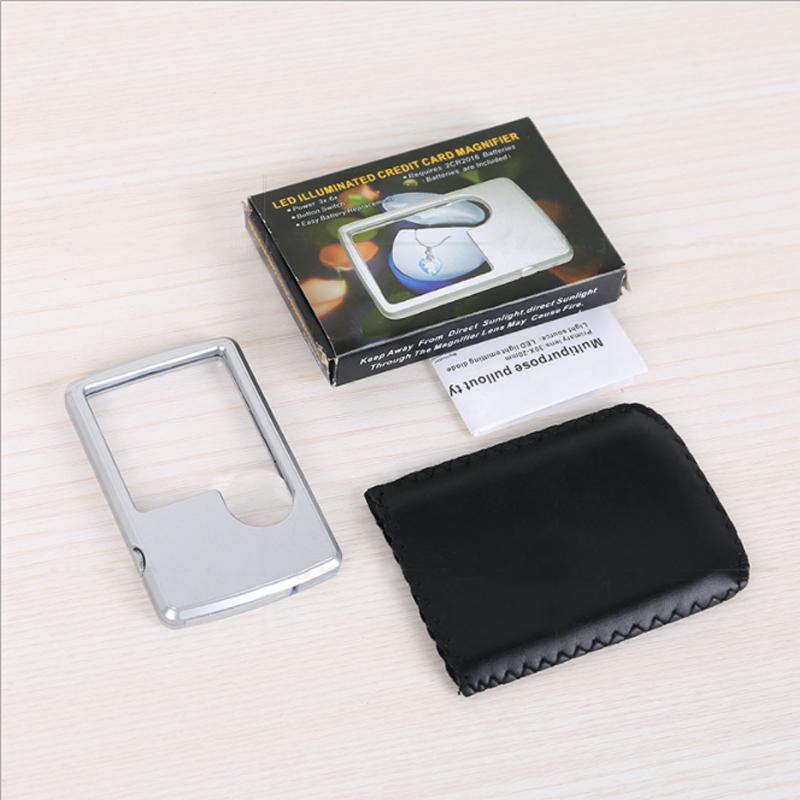 LED Card-Style Magnifying Glass