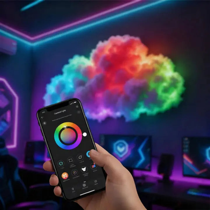 Boneroshop | LED Cloud Magic Light — Immerse yourself in magical tranquility and enchanting moments of wellbeing